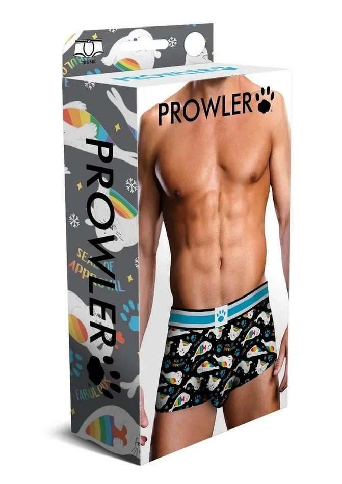 Prowler Prowler Seals Trunk Sm BlkRnbw Vibrators