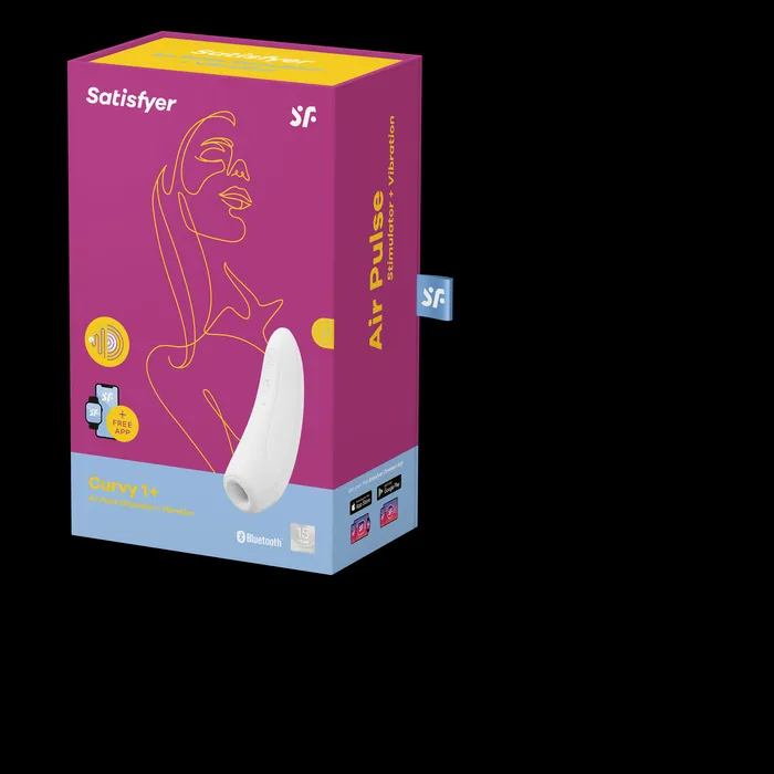 Satisfyer Curvy1 White The Toolshed AU Vibrators