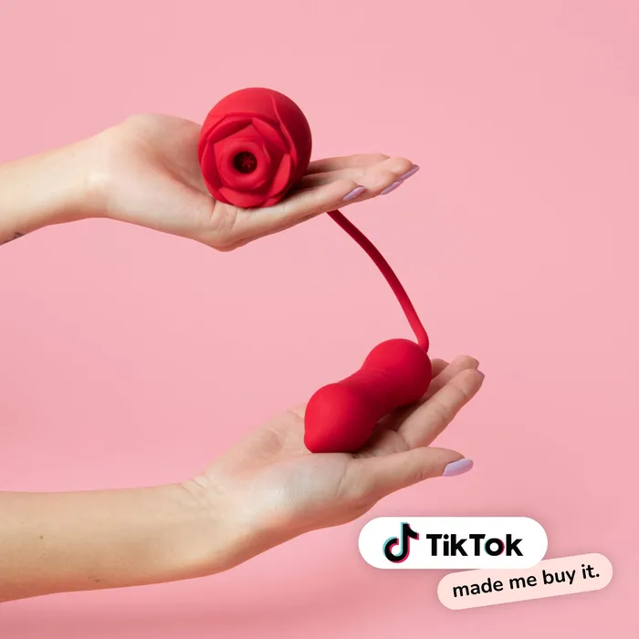 Vibrators Pika Vibe Blossom Pro Suction Rose Toy